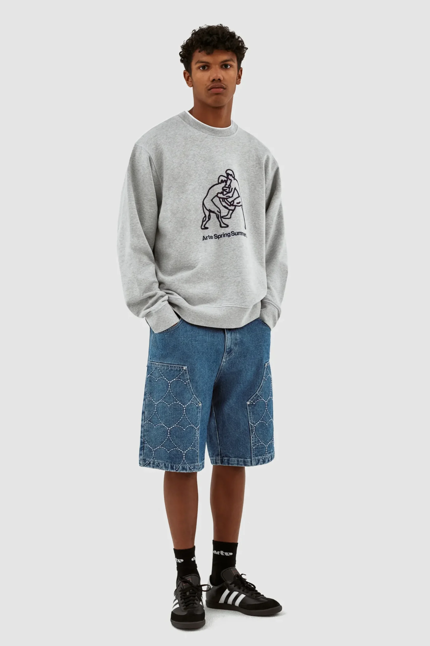 Carlos Fighters Crewneck|Arte Antwerp Discount