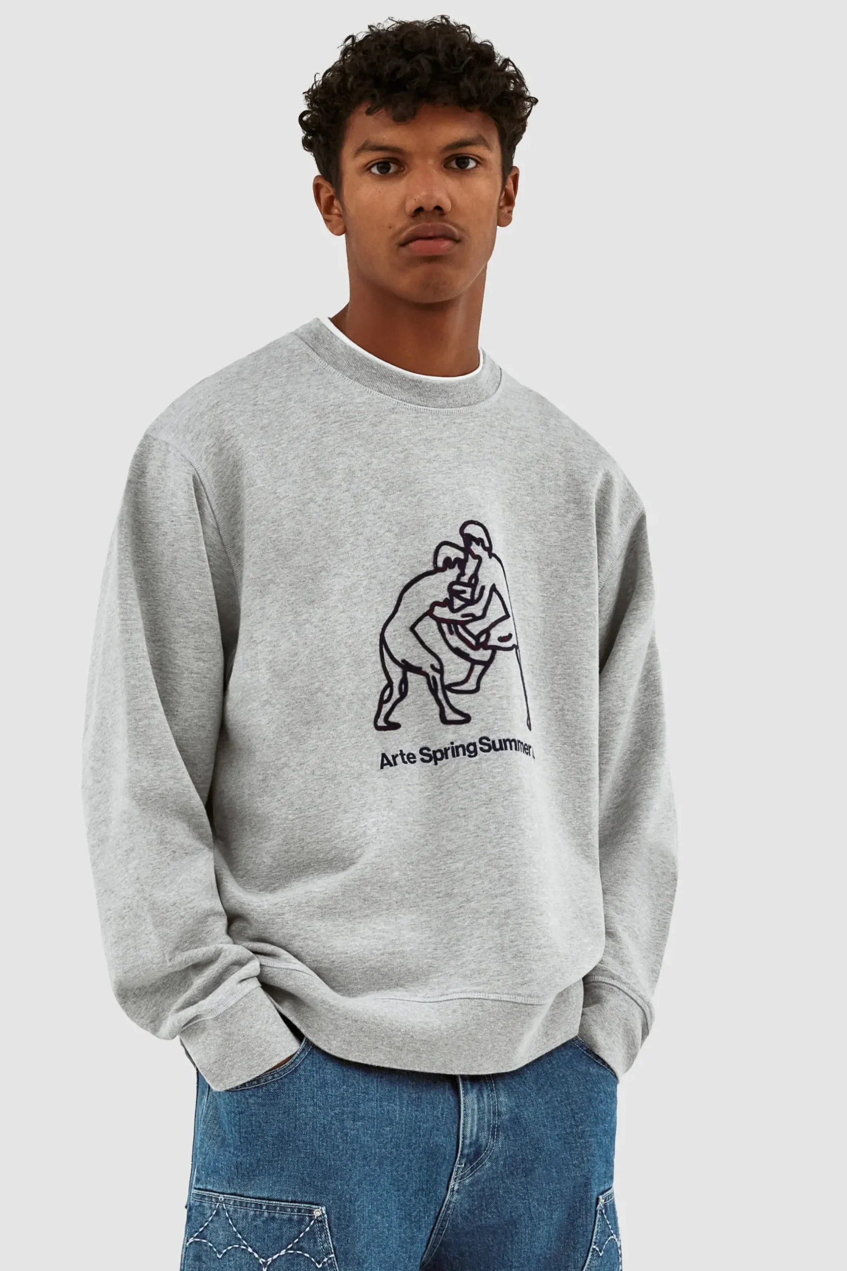Carlos Fighters Crewneck|Arte Antwerp Discount