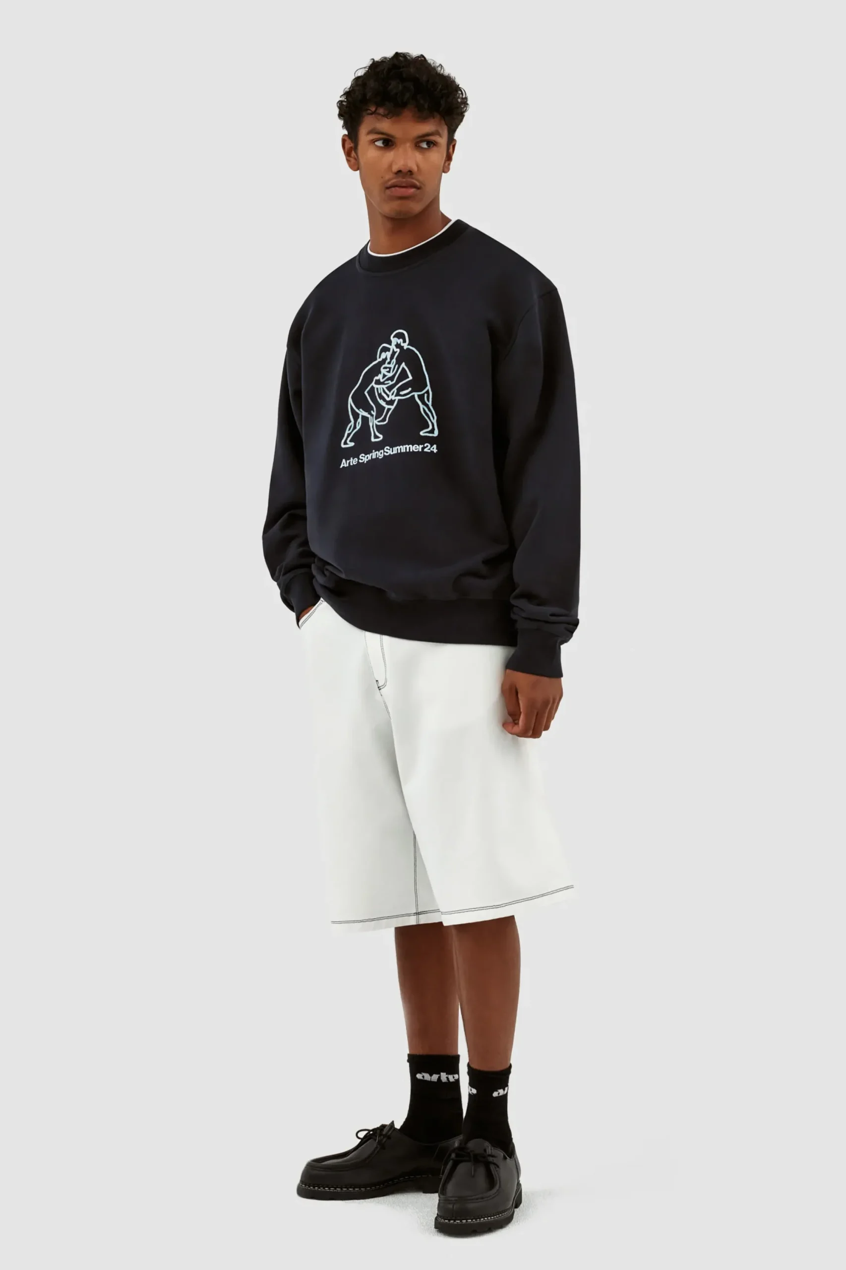 Carlos Fighters Crewneck|Arte Antwerp Hot