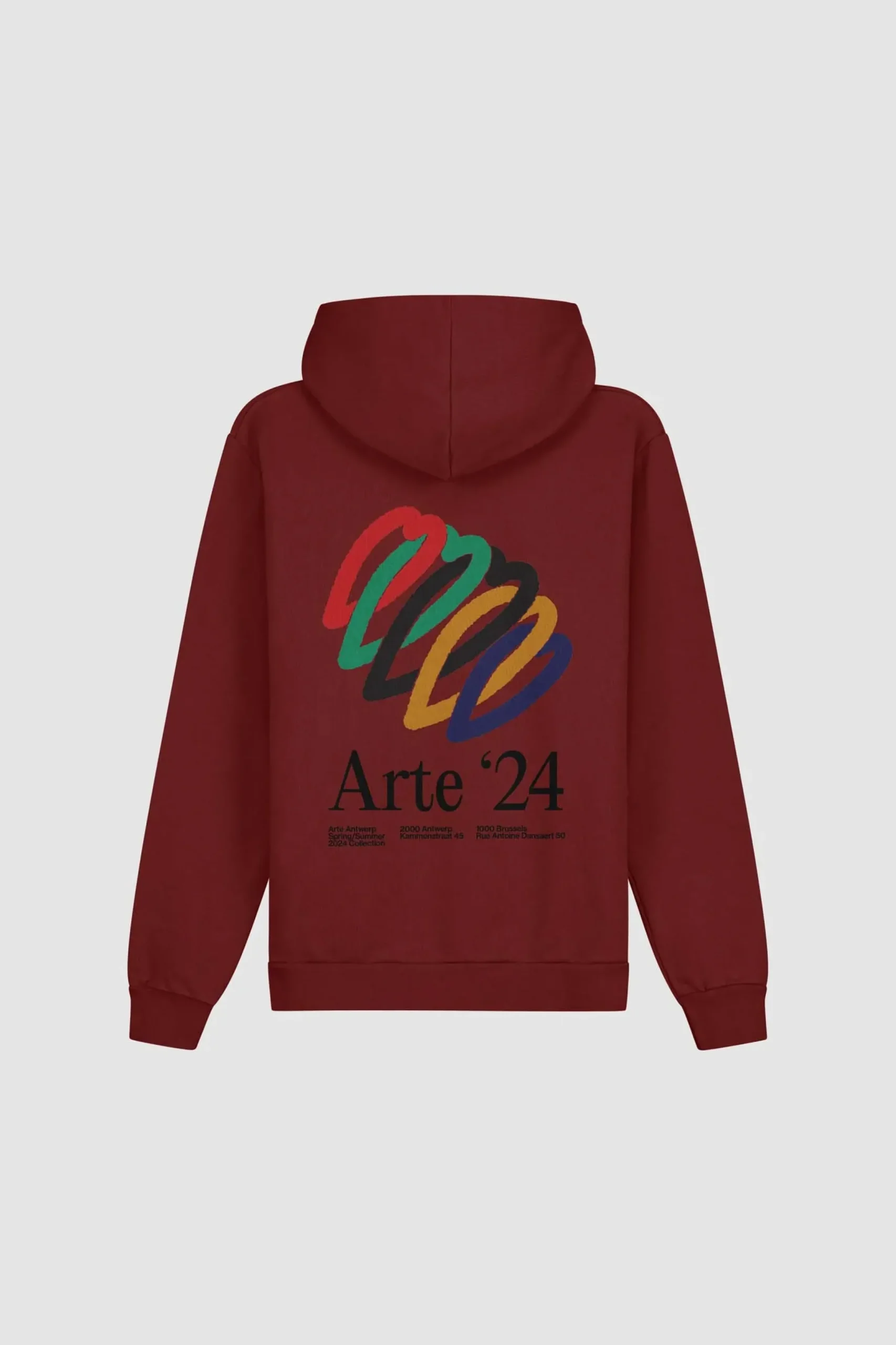 Hank Back Hearts Hoodie|Arte Antwerp Outlet