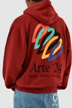 Hank Back Hearts Hoodie|Arte Antwerp Outlet
