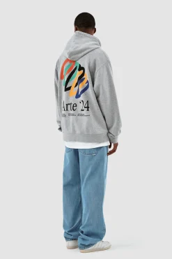 Hank Back Hearts Hoodie|Arte Antwerp Hot