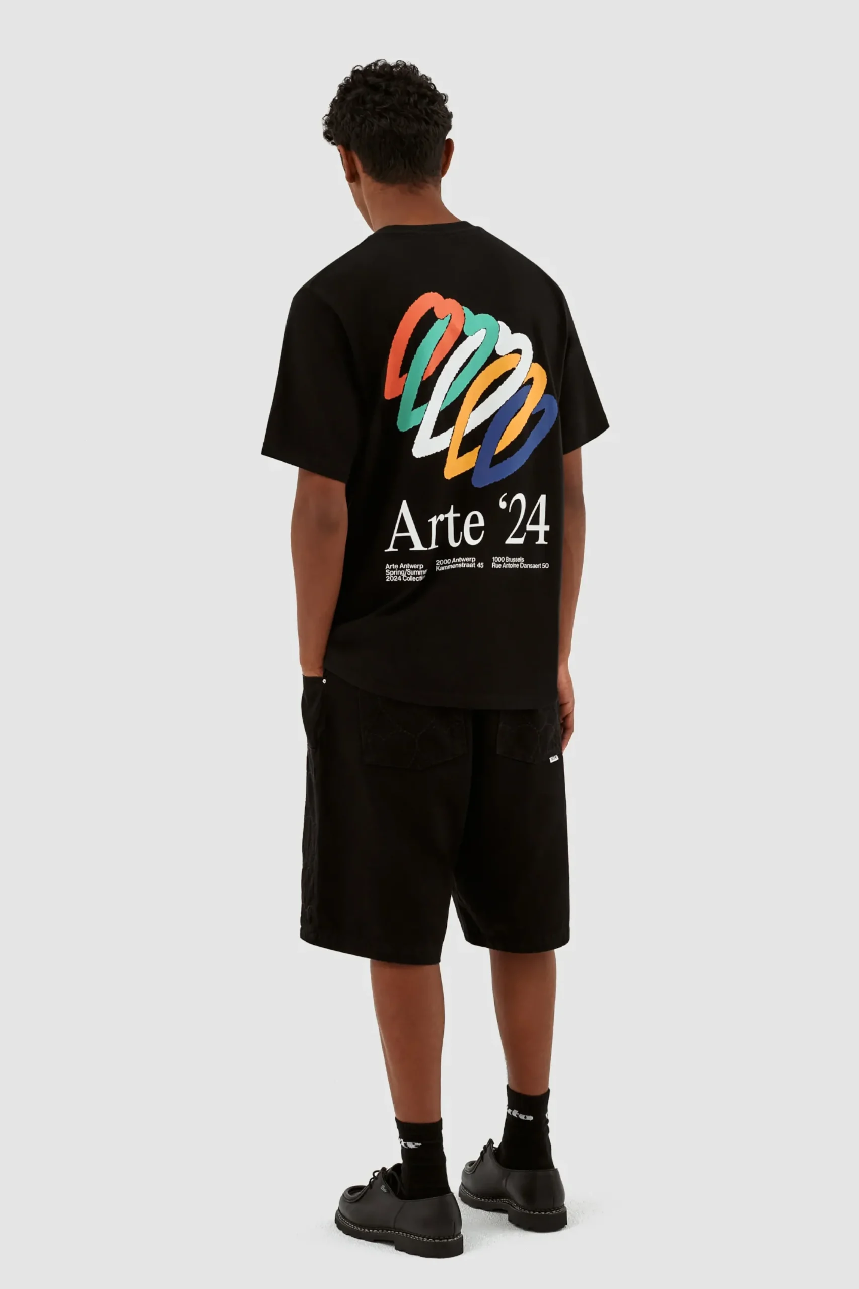 Teo Back Hearts T-shirt|Arte Antwerp Online