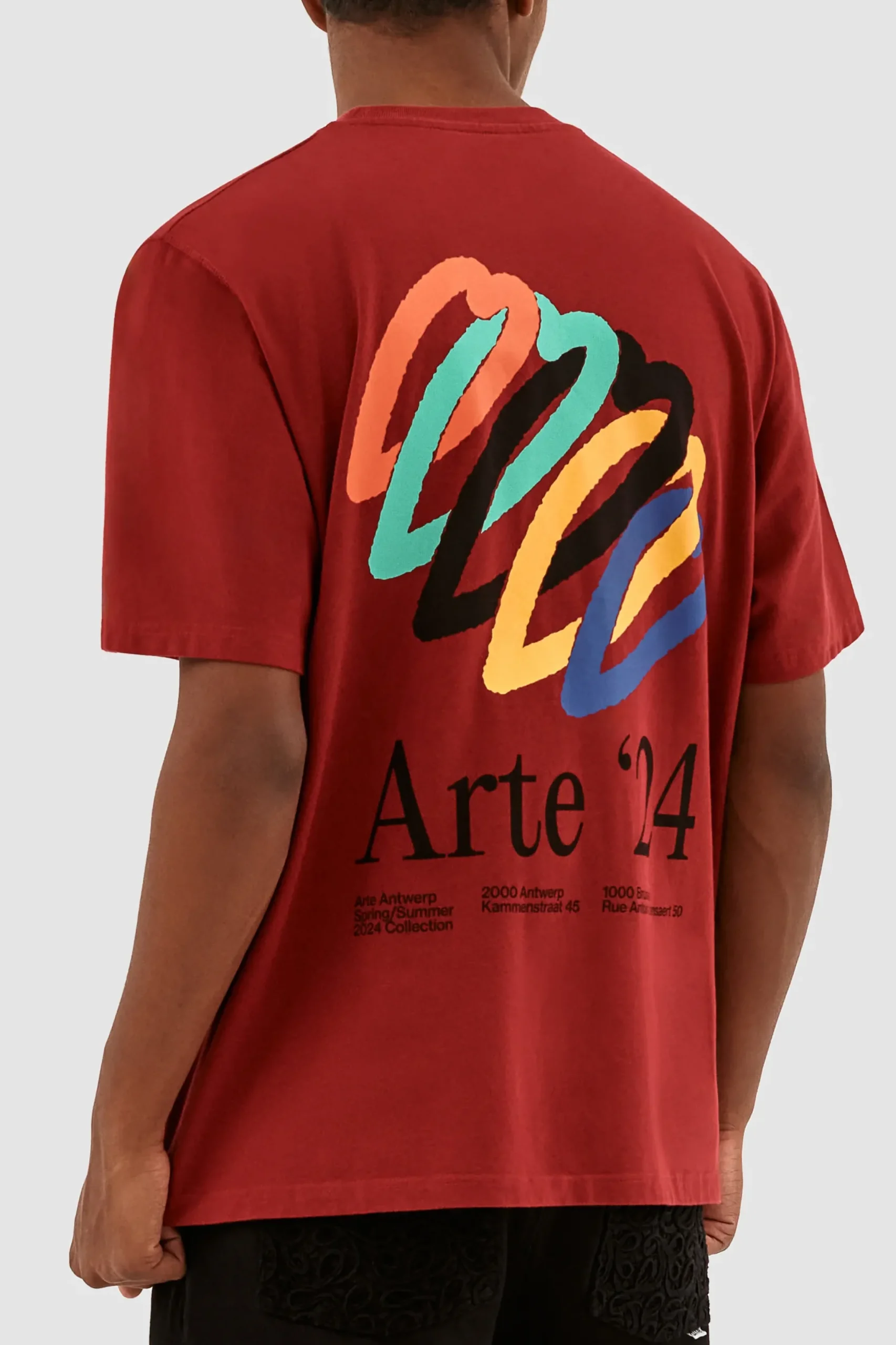 Teo Back Hearts T-shirt|Arte Antwerp Clearance