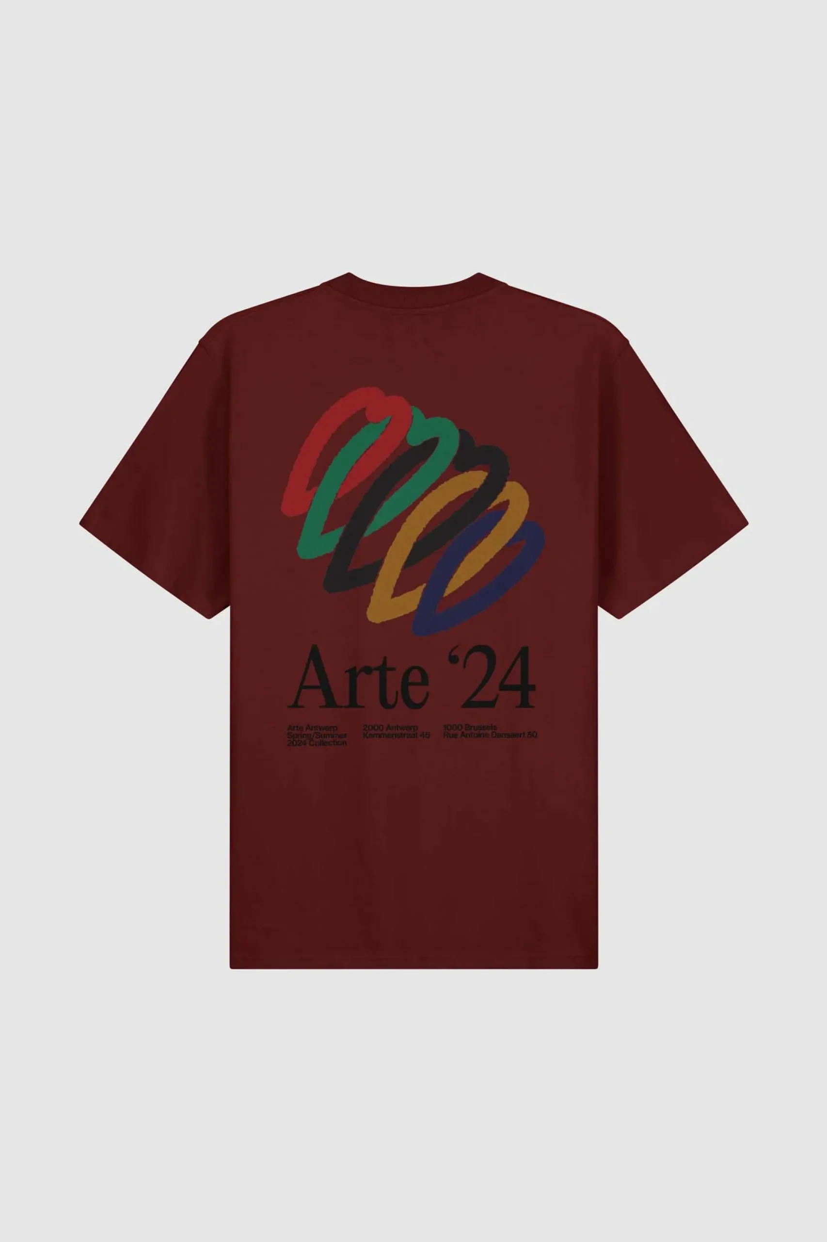 Teo Back Hearts T-shirt|Arte Antwerp Clearance