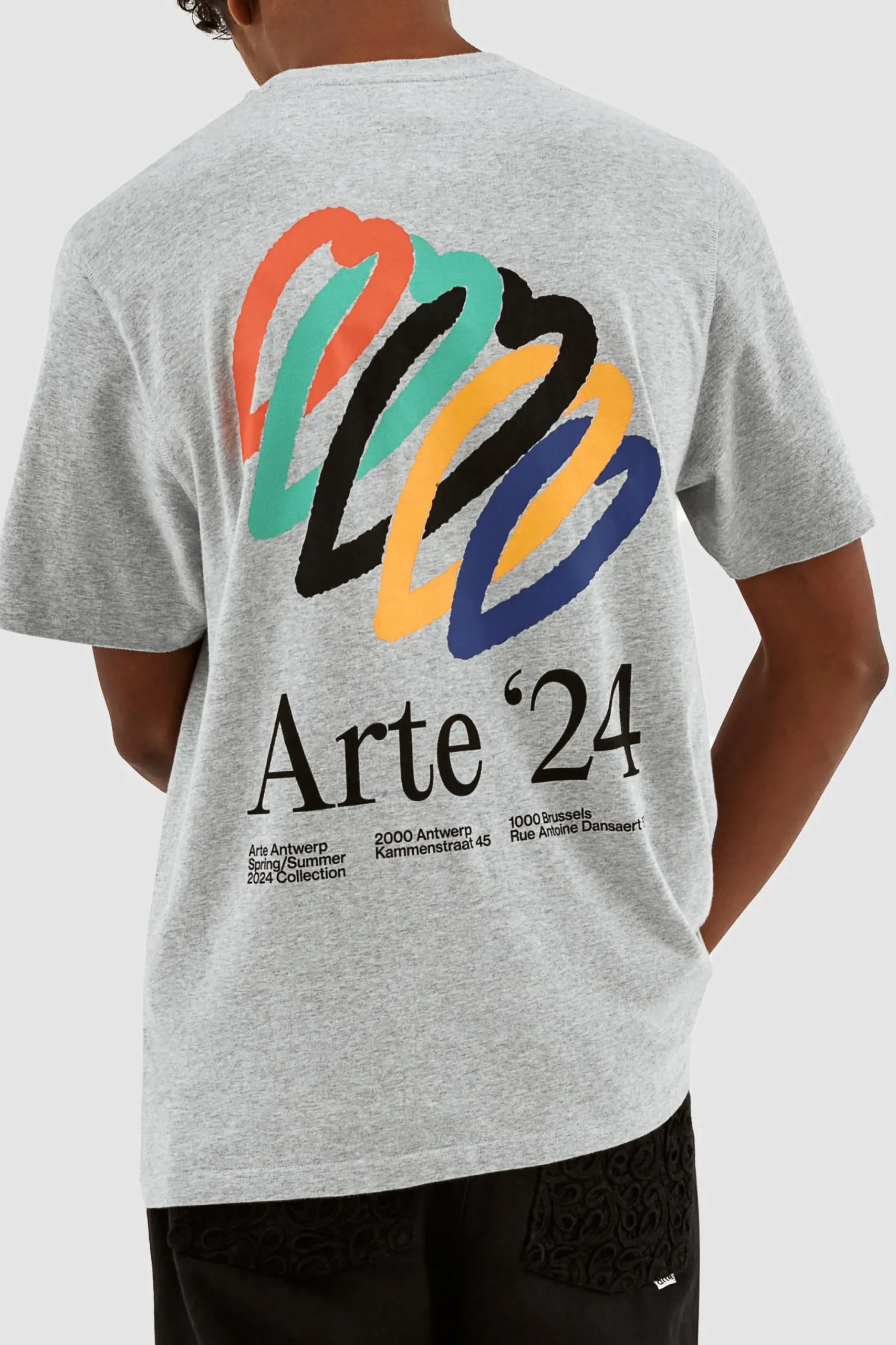 Teo Back Hearts T-shirt|Arte Antwerp Hot