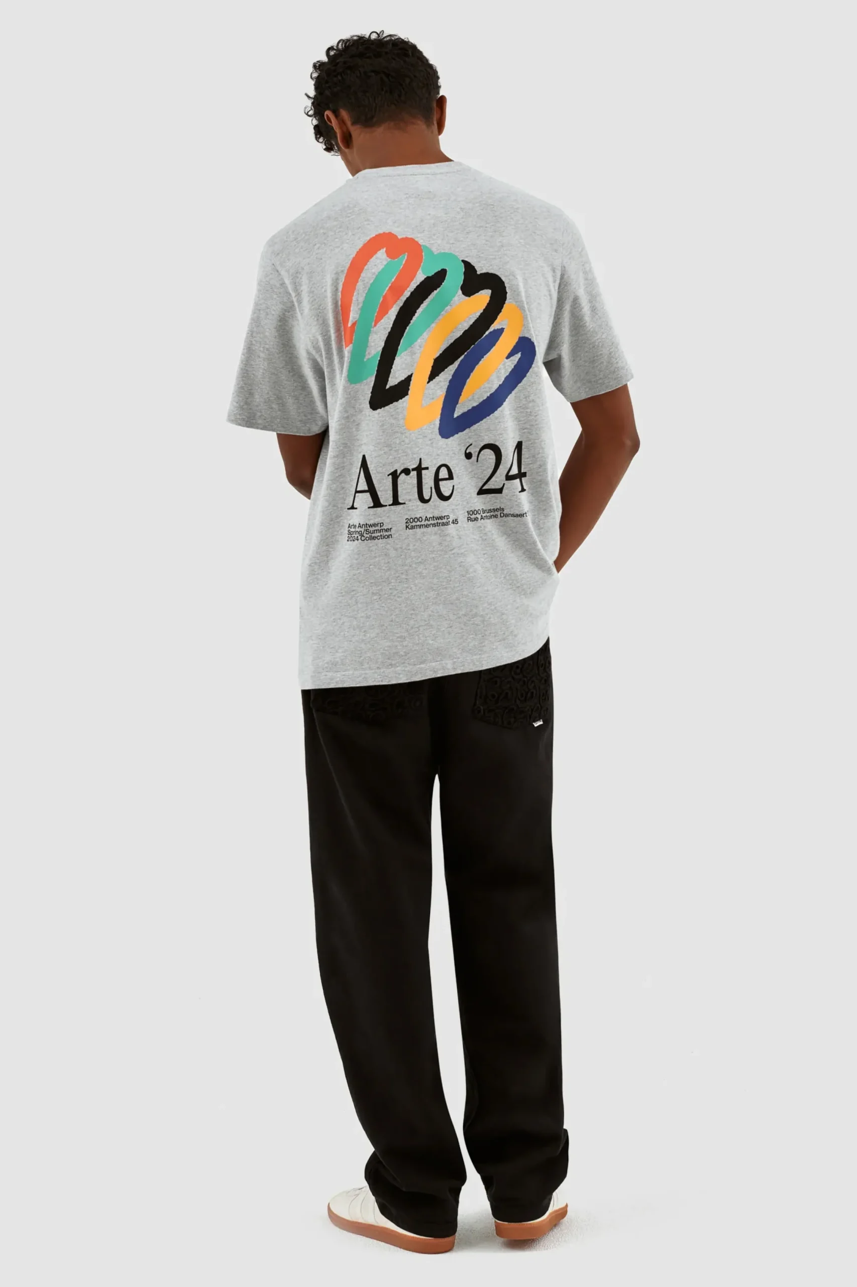 Teo Back Hearts T-shirt|Arte Antwerp Hot