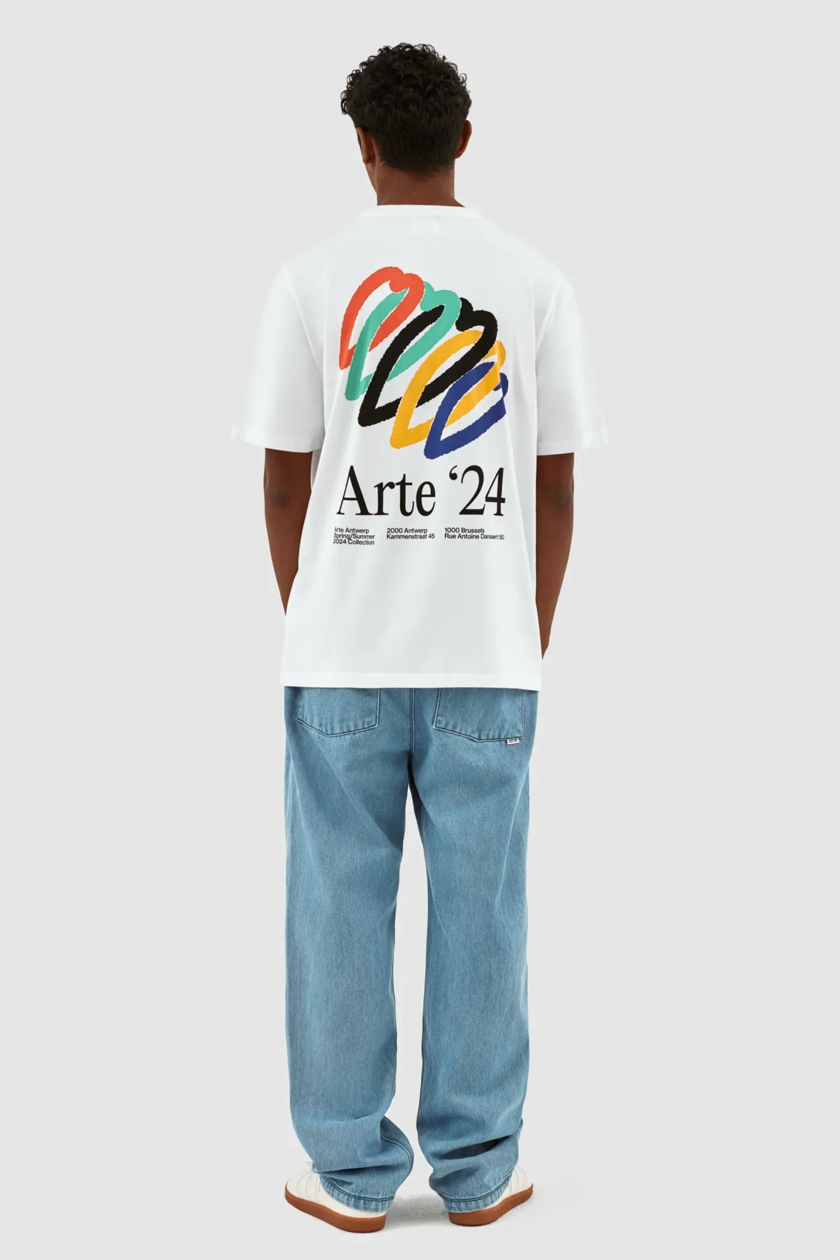 Teo Back Hearts T-shirt|Arte Antwerp New